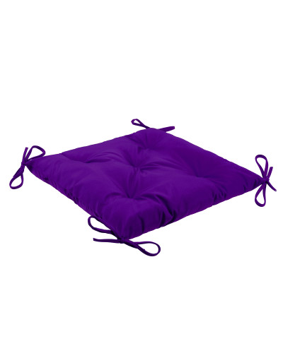 Подушка для сидіння "Спандекс на Зав'язках" Home Line (фіолетовий) 40x40см 179664