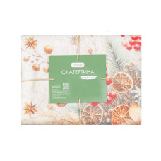 Скатертина HomeLine Цукати до Різдва 120х150см 190838