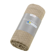 Простирадло вафельне Home Line 160х200 см бежевий 190682