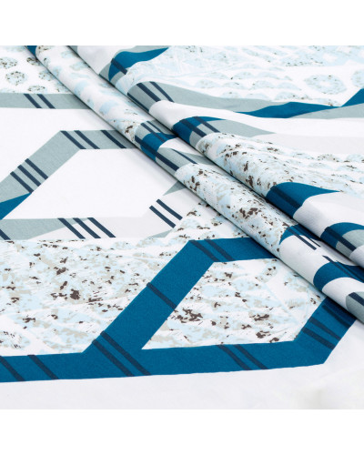 Простирадло ранфорс Home Line Геометрія 215х240 см 188341