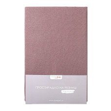 Простирадло трикотажне на резинці Home Line 200х200 см коричневий 179626