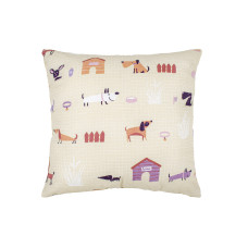 Подушка декоративна Home Line Гав-гав 40х40 см пісочний 178522