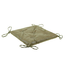 Подушка з зав'язками на стілець Home Line 40х40 см зелений 173907
