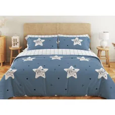 Комплект постільної білизни ТЕП "Soft dreams" Twinkle Stars, 70x70 сімейний