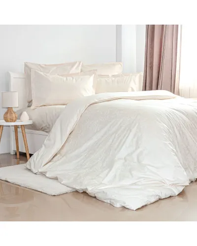 Комплект постільної білизни ТЕП "Grace Jacquard" Milky