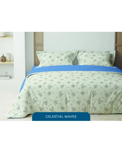 Комплект постільної білизни ТЕП "Happy Sleep" Celestial Waves, 50x70 полуторний
