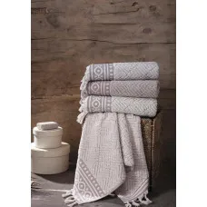 Рушник Maisonette - Petek рожевий 50*90