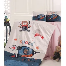 Space постільна білизна в ліжечко. Ранфорс. Belizza Туреччина.