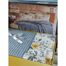 Mavi Літній набір з вафельним покривалом. Bio Cotton Туреччина