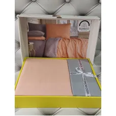 Ran.POWDER AND GREY постіль євро розміру. Ранфорс. Romeo Туреччина