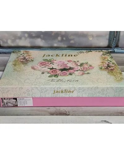 Скатертини Jacline Туреччина  160х220 Бавовна ST5061 купити у Postel.biz.ua
