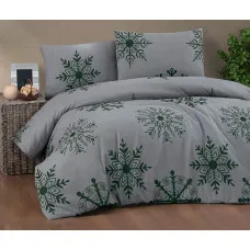41900 фланелева постіль, євро розмір. Cotton collection Туреччина