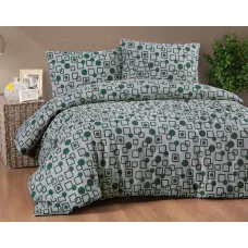 41882 полуторна фланелева постіль. Cotton collection Туреччина