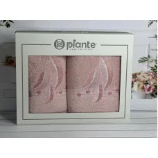 Piante pero pembe 3D 2в1 бавовняні рушники.Туреччина.