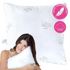 Подушка для сну Super Soft Classic 70х70 см IDEIA штучний пух антиалергенна м'яка біла