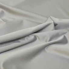 Тканина костюмна атласна Scarlett V-43 св/сіра