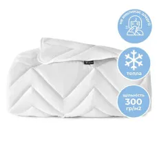 Ковдра зимова NORDIC COMFORT двоспальна 175х210 см IDEIA антиалергенна тепла біла