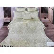 Покривало атласне з наволочками Elway 885