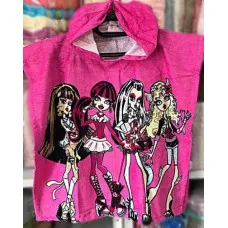 Дитяче пляжне пончо "Monster High"