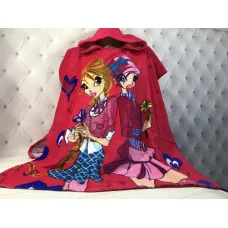 Дитяче пляжне пончо "Winx"