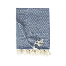 Покривало Barine - Stream Throw Denim 135*180 синій