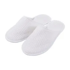 Капці вафельні Lotus Home - White білі