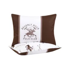 Наволочки Beverly Hills Polo Club - BHPC 029 Brown 50*70 (2 од)