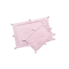 Набір килимків Irya - New Stria pembe рожевий 60*90+40*60