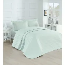 Покривало стьобане Eponj Home - Monart mint ментоловий 220*240