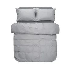 Постільна білизна Lotus Home Washed cotton - Daften antracite сімейний