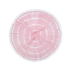 Рушник Barine Pestemal - Swirl Roundie 150*150 Flamingo