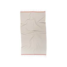 Рушник Barine Pestemal - Basak 95*165 Beige-Orange бежевий-помаранчевий