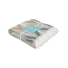 Покривало Lotus Home - Girona зелений/гірчичний 230*240