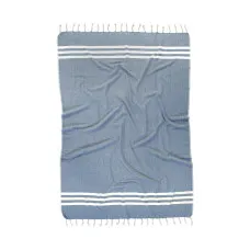 Плед-накидка Barine - Ege Denim синій 120*165