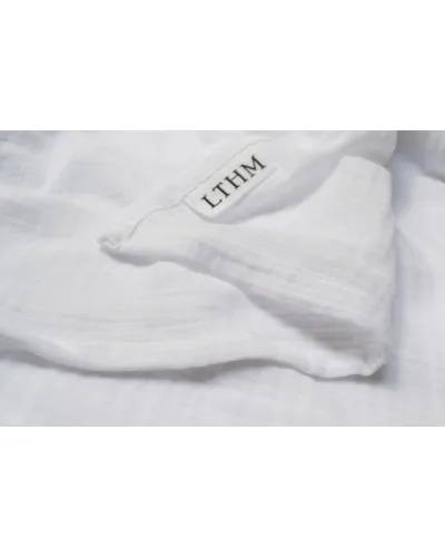 Покривало (простирадло) muslin Lotus Home - White 220*240