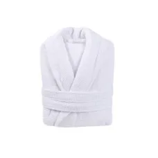 Халат махровий Lotus Home - Nella white L/XL