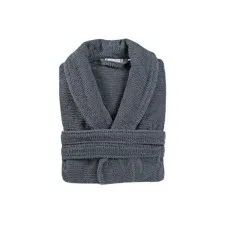 Халат махровий Lotus Home - Nella antrasit S/M