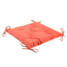Подушка для сидіння "Спандекс на Зав'язках" Home Line (помаранчевий) 40x40см 179662