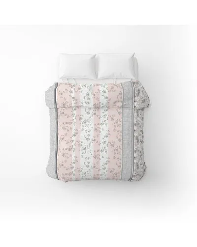Підковдра бязева Home Line "Затишок" (сіро-рожевий) 145х215см 173545