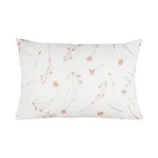 Наволочка бязева Home Line "Волошки бежеві на білому" 50х70см 165382