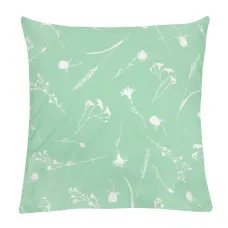 Наволочка бязева Home Line "Волошки білі на зеленому" 70х70см 165381