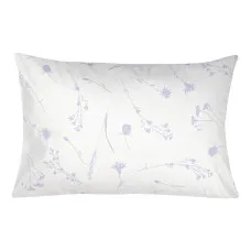 Наволочка бязева Home Line "Волошки лавандові на білому" 50х70см 165093