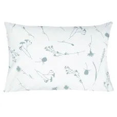 Наволочка бязева Home Line "Волошки сірі на білому" 50х70см 164264
