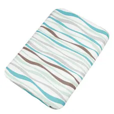Підковдра бязева Home Line "Хвиля, клітинка бірюзова" 145х215см 163820