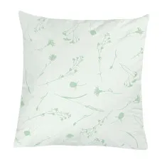 Наволочка бязева Home Line "Волошки світло-зелені на білому" 70х70см 163078
