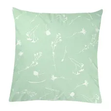 Наволочка бязева Home Line "Волошки білі на зеленому" 70х70см 163077