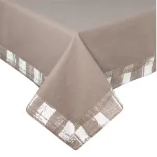 Скатертина з рамкою (капучино) 140х180см 158357