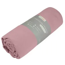 Простирадло трикотажне на резинці Home Line (рожевий) 90х200см 155876