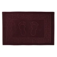 Рушник махровий (килимок) Home Line "Ніжки" (коричневий), 50х70см 135804